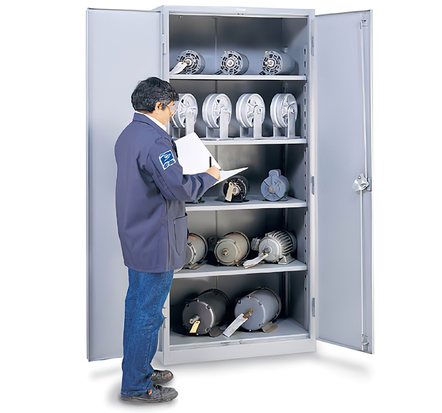 Heavy Duty Storage Cabinets - 36" x 21" x 78"