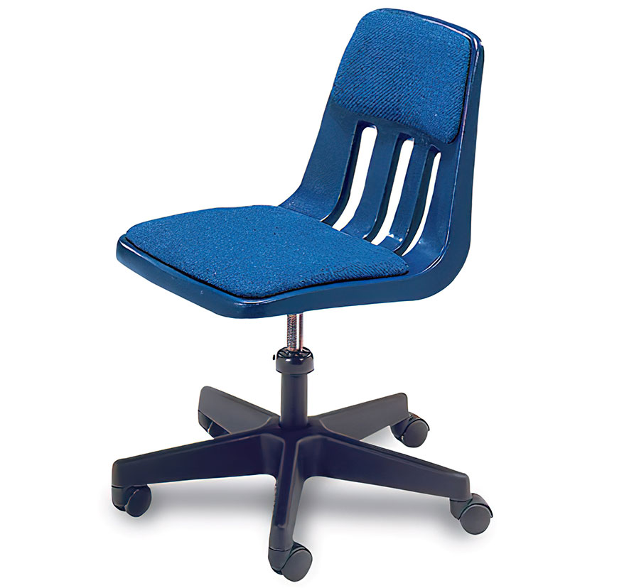 Padded Plastic Office Chair