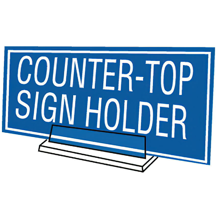 6" Sign  Holder