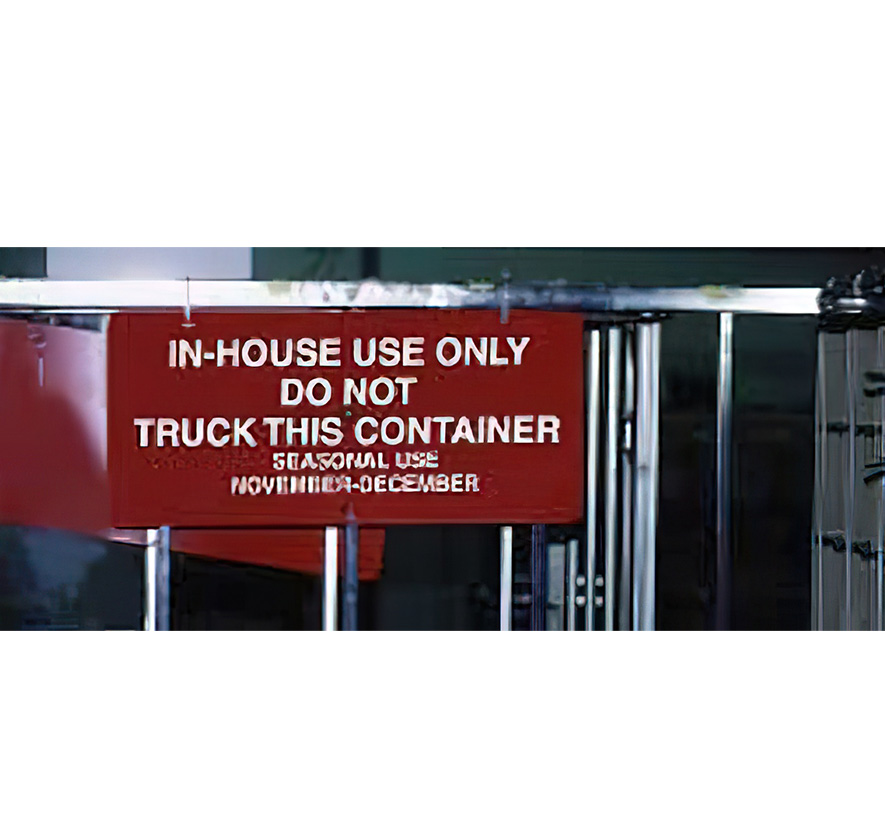 GPMC Container Sign