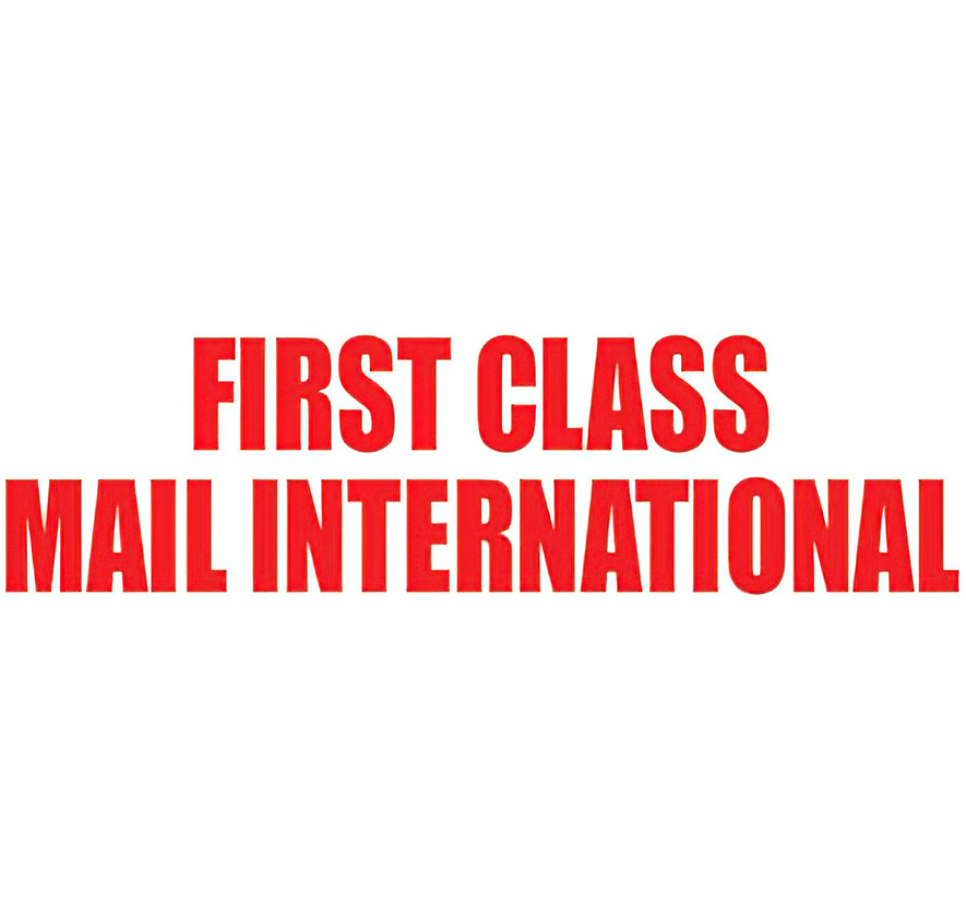 First-Class Mail International Pre-Ink Stamp